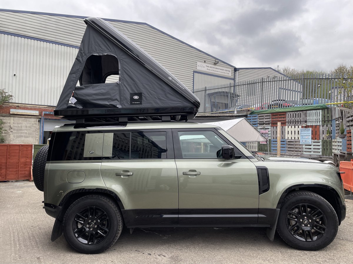 Autohome Land Rover Columbus fitted to my Defender ready for the Great British Land Rover Show #Autohome #GBLRS2022