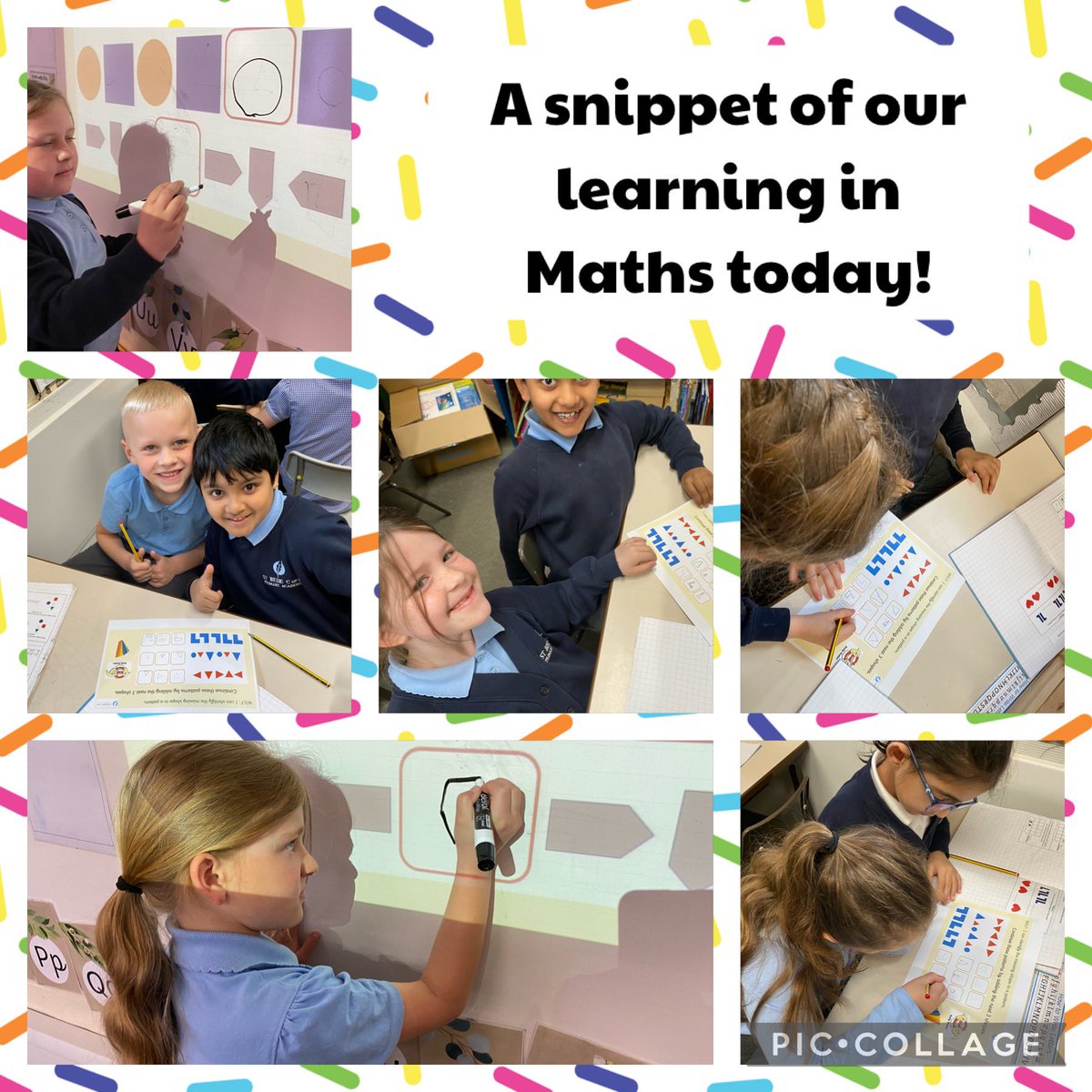 MissLadva's tweet photo. Just a snippet of Maths today! Exploring patterns 💭 ✏️ 🧮 #Year2 #LearningCaringGrowingTogether https://t.co/hS7Ul1GImT
