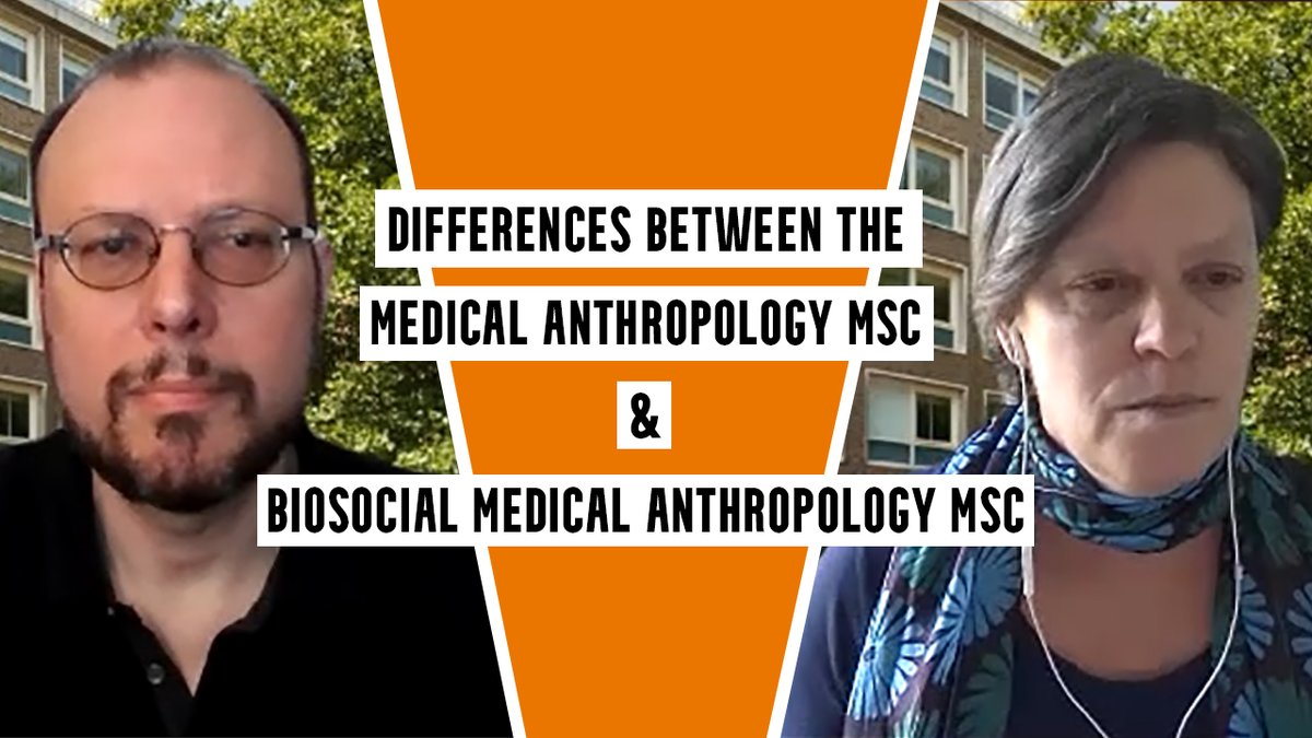 UCL Anthropology (@uclanthropology) on Twitter photo 📣 New Video: 🩺💊🩹What are the differences between the Medical Anthropology MSc and Biosocial Medical Anthropology MSc at UCL? The programme tutors - Sahra Gibbon and Joe Calabrese - discuss the two programmes and what makes them different 👉 youtu.be/wYmvFsvpvJk <a href="/medanthUCL/">UCL Medical Anthropology Blog</a> 📣 New Video: 🩺💊🩹What are the differences between the Medical Anthropology MSc and Biosocial Medical Anthropology MSc at UCL? The programme tutors - Sahra Gibbon and Joe Calabrese - discuss the two programmes and what makes them different 👉 youtu.be/wYmvFsvpvJk <a href="/medanthUCL/">UCL Medical Anthropology Blog</a>
