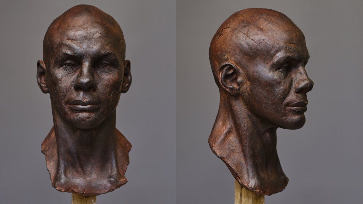 Andrian Melka (@melkasculpture) on Twitter photo Finally got round to patinating this portrait created last year in the portrait making class run by <a href="/ellensculptor/">ellen christiansen</a> Pleased with how it's turned out #PortraitSculpture #ClaySculpture Finally got round to patinating this portrait created last year in the portrait making class run by <a href="/ellensculptor/">ellen christiansen</a> Pleased with how it's turned out #PortraitSculpture #ClaySculpture
