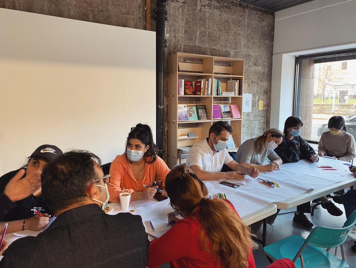 Iranscot's tweet photo. Some shots from our last creative writing workshop at @marketgallery! 

.
.
#creativeworkshop #iranianscottish #community https://t.co/WhFfDT6J4N