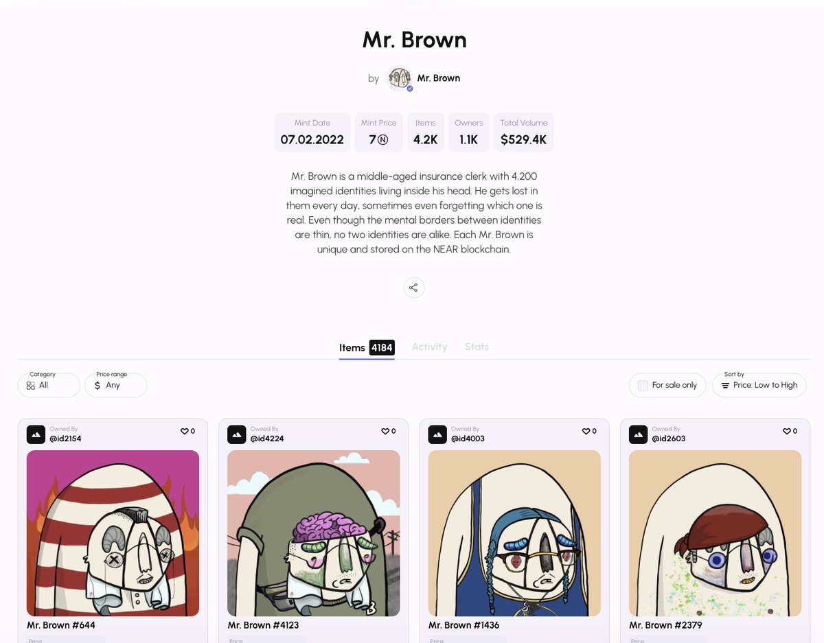 Browns are now listed on the new and shiny <a href="/HiggsField_NFT/">Higgs Field</a> marketplace! 🔥 So sharp 😍

Collection link:
higgsfield.io/collections/62…