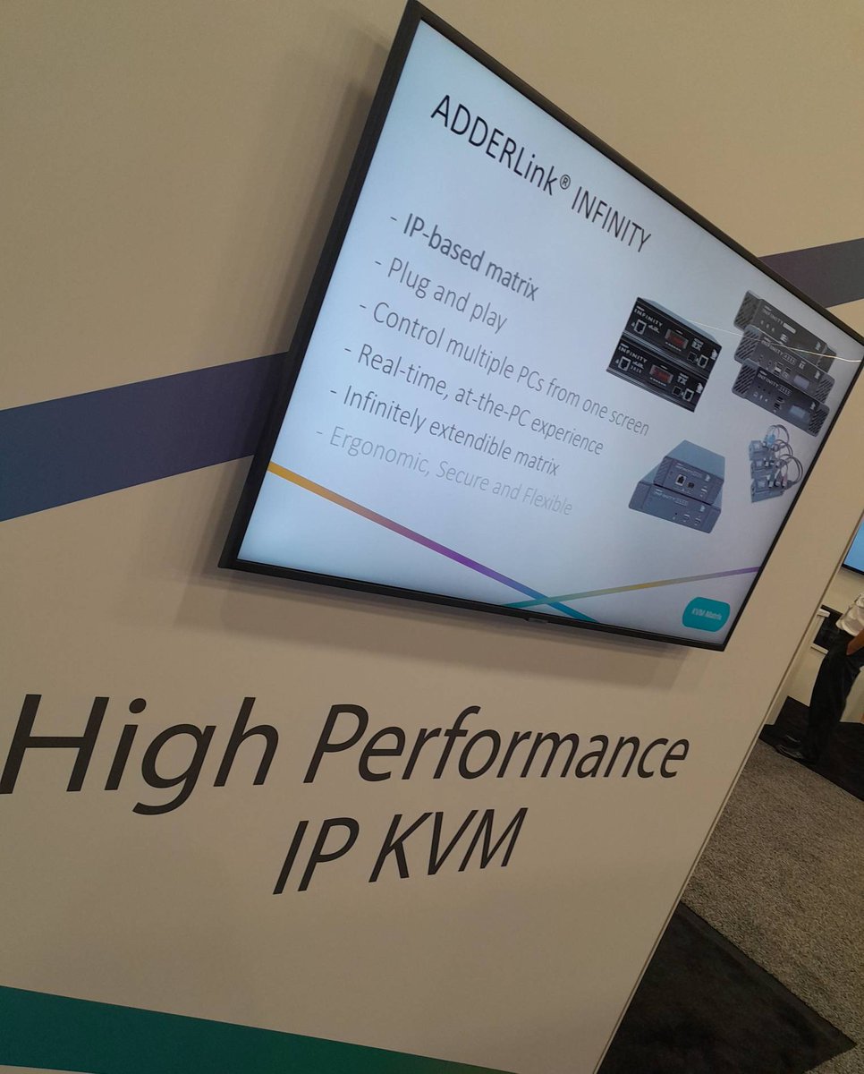 Adder's tweet photo. Day 3 of NABShow in Las Vegas and its going great!! Fantastic to welcome new and known faces onto our booth in the west hall! If you haven't stopped by already be sure to do so! Booth #3008
#nabshow #4k #5k #NABShow22 #adderlinkinfinity https://t.co/XNs8pKxo47