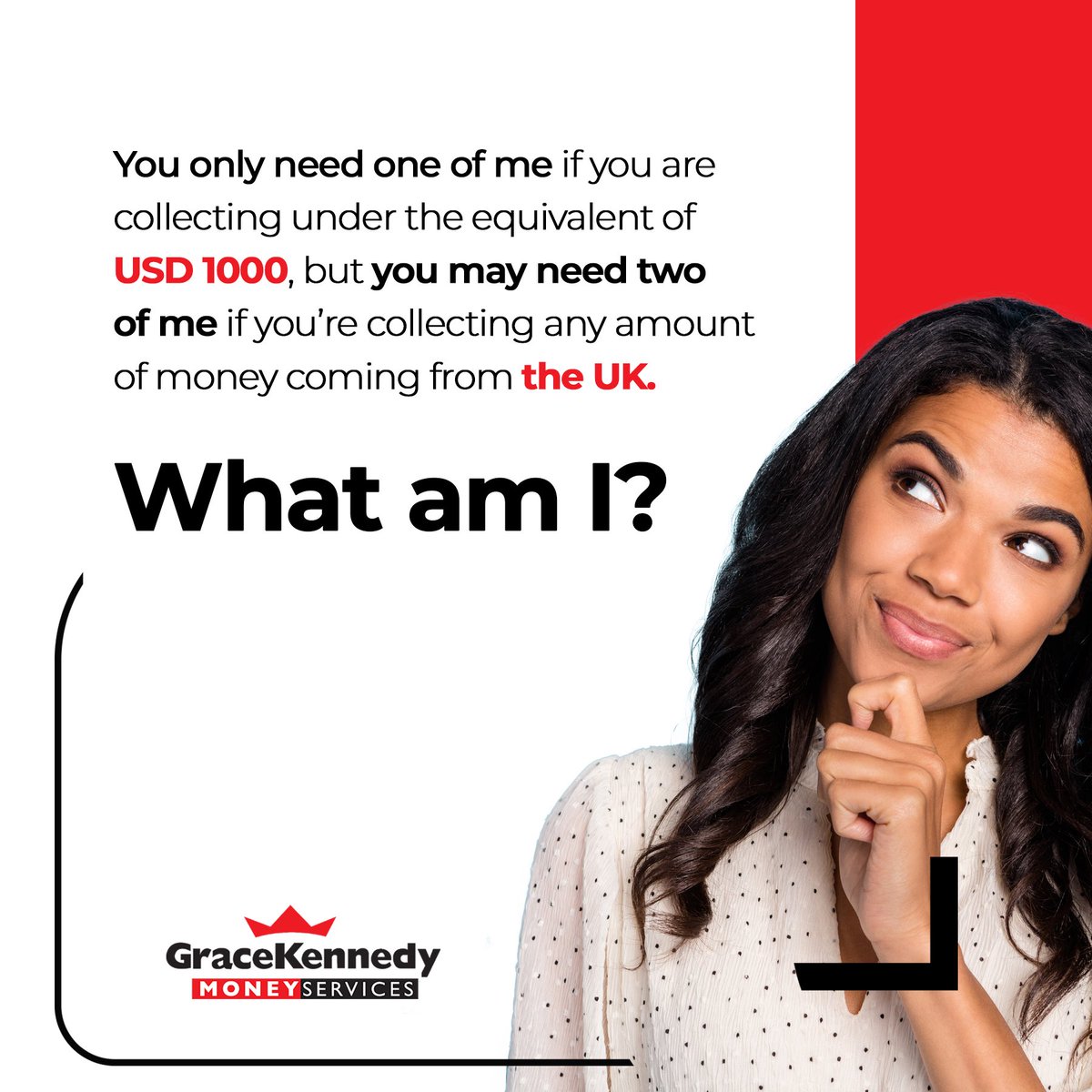GKMSOnline's tweet photo. Do you know the answer?

Let us know in the comments below!

For more information on our money transfer services, visit our website at https://t.co/Ij7W0iZ7HX.

#WesternUnion #GKMS #GKFG #MoneyTransfer #Jamaica #Money #GKFGDollarsAndSense #DirectToBank https://t.co/4Qm4t30ira
