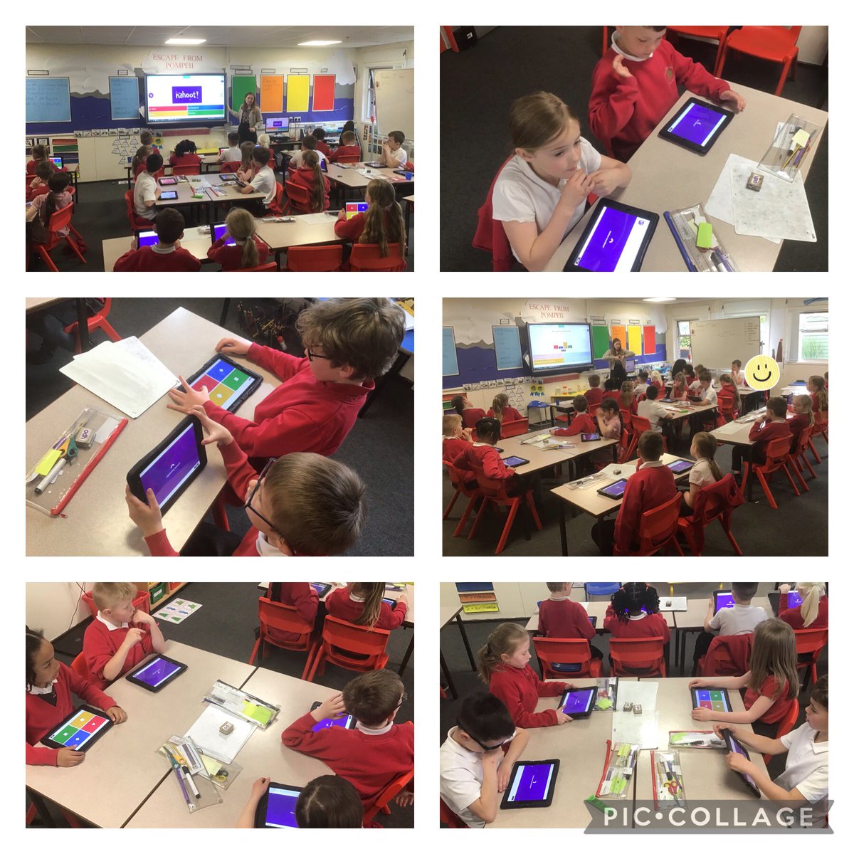 OakfieldY3's tweet photo. Today, we used a Kahoot! quiz to retrieve last term’s learning about Evolution and Adaptation. Really impressive with how much knowledge the children have managed to retain… especially about Megalodons! 🦈 #eltipads #oakfieldscience https://t.co/K9zM4DrBC3