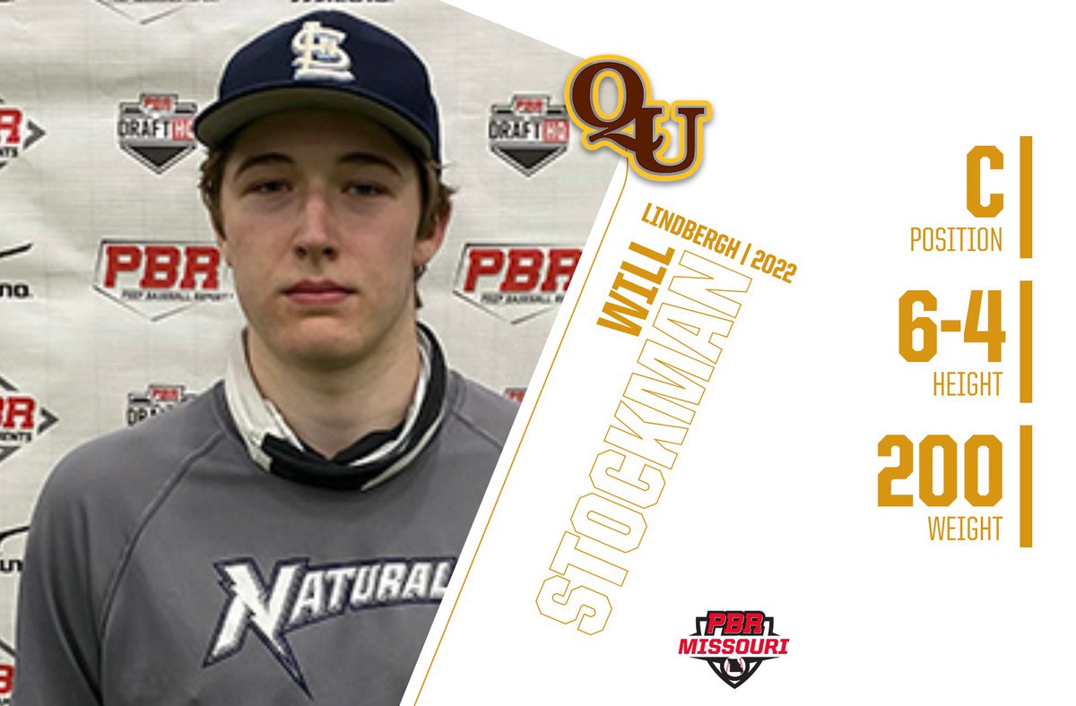 C Will Stockman (Lindbergh, 2022) commits to Quincy University 

<a href="/willstockmann/">Will Stockmann</a> 
<a href="/lhsflyersbball/">Flyers Baseball</a> 
<a href="/QUHawksBaseball/">Quincy University Baseball</a> 

👤PROFILE: prepbaseballreport.com/profiles/MO/Wi…