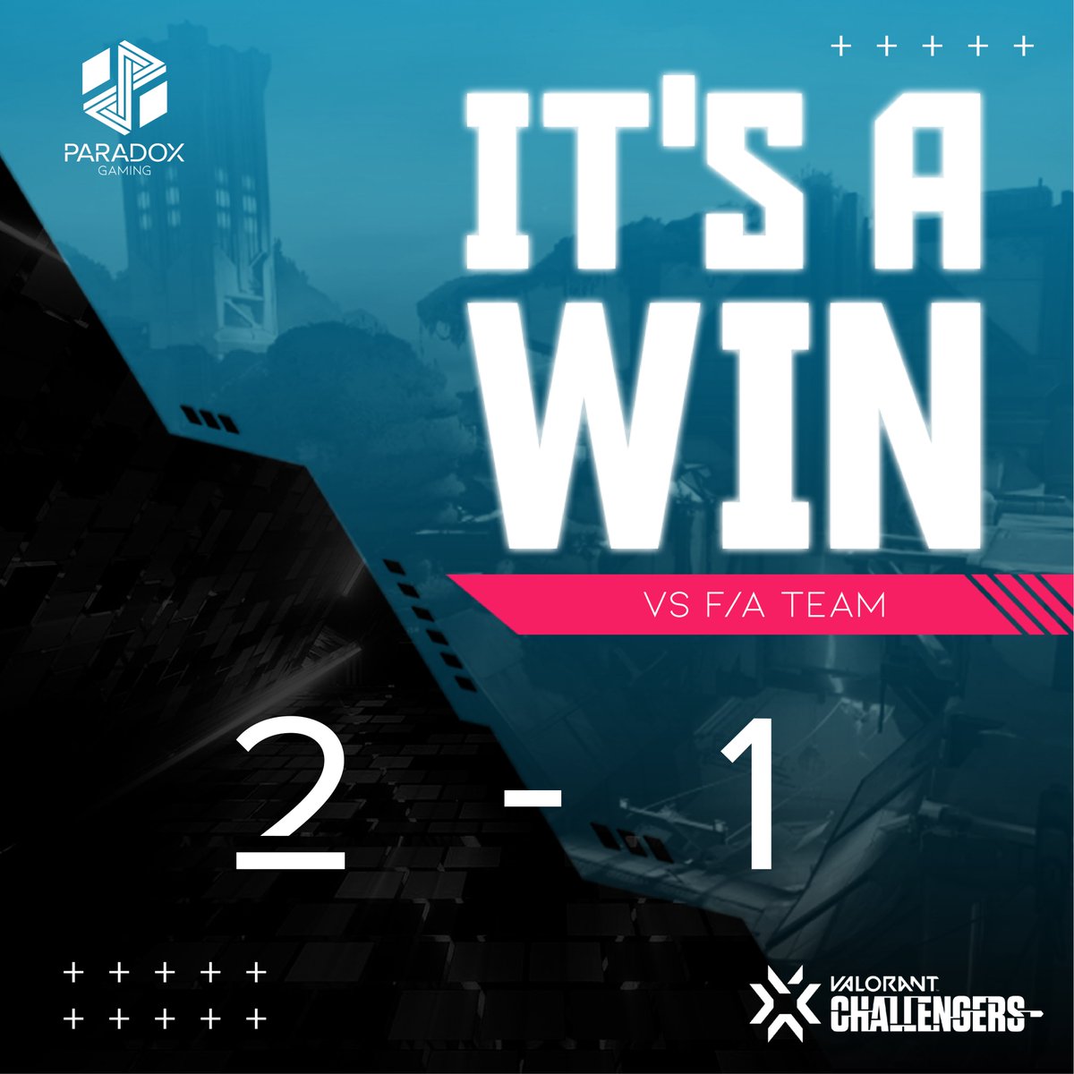 gaming_pdx's tweet photo. ⚔️VICTORIA⚔️
GG WP F/A TEAM

‼️ESTAMOS DENTRO DEL SURVIVAL CUP NORTE‼️
Con la victoria del dia de ayer aseguramos nuestro lugar dentro del torneo 🔥🔥🔥

#GoPDX #PDXValorant https://t.co/TKj0EPdYus