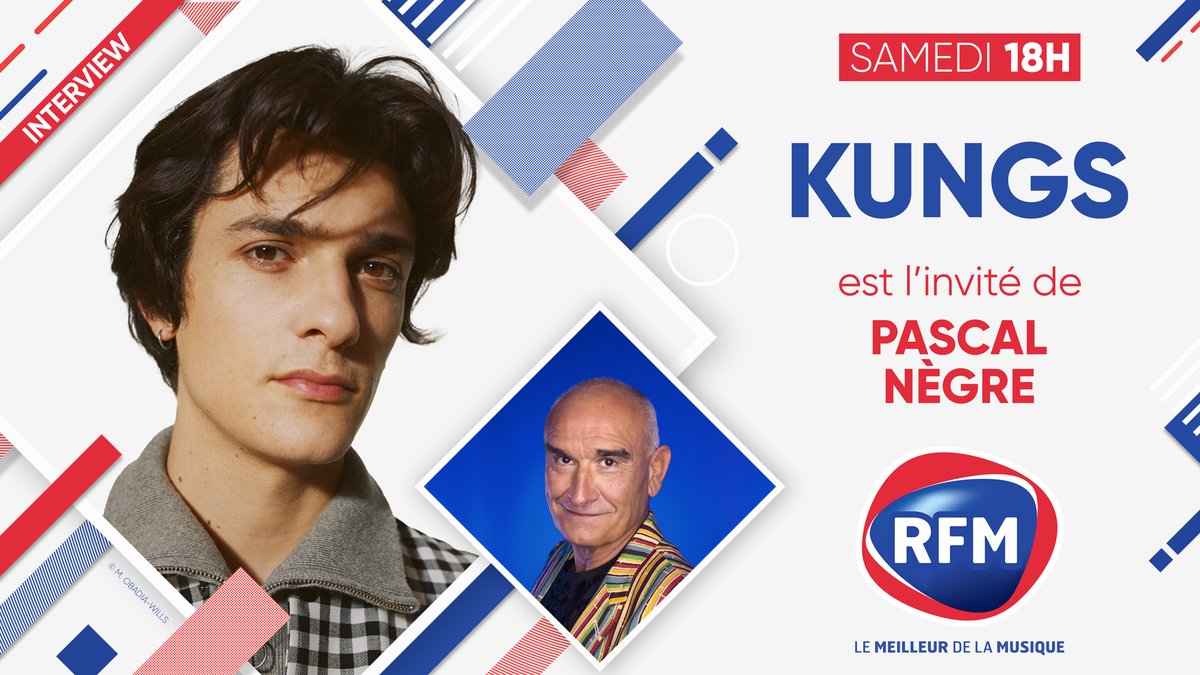 RFMFrance's tweet photo. 🎙️ Samedi, dès 18h, @KungsMusic sera #LInvitéDePascalNègre à l'occasion de la sortie de son nouvel album #ClubAzur !! https://t.co/0OQ4XMNxsz