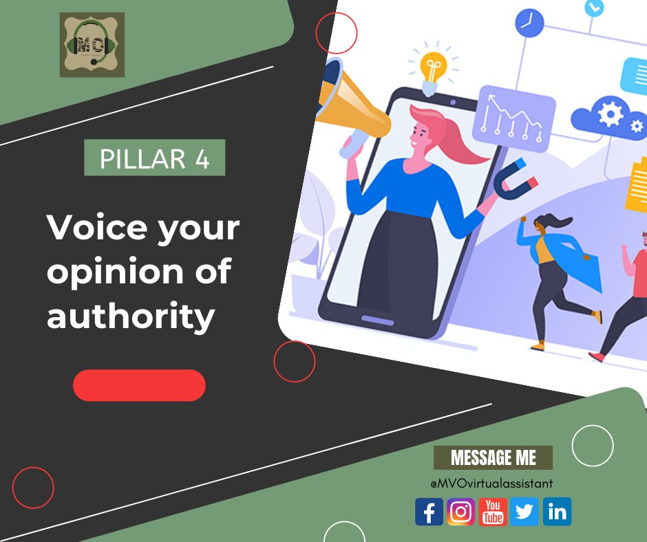 OcampoMarle's tweet photo. I believe as a virtual assistant we have to voice out our thought in order to stand out. Wise men speak because they have something to say. However, speaking with integrity will lead you to success. 👩‍💼💻👌 

Connect with us👇
https://t.co/AxhqWjFNIP

#VAmarle #VAServices #Pillar4 https://t.co/46wN3XmArk