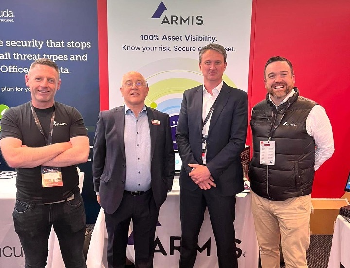 ArmisSecurity's tweet photo. Today, #Armis participated in Renaissance’s annual Cyber Data & Compliance Expo in Ireland. Desiree Lee, Armis #CTO for Data, presented on both #OT & #Healthcare. Questions about #cybersecurity & #cyberwelfare? Armis can help: https://t.co/mcKBY5mXe2
#Security #CEXI2022 #ICTTF https://t.co/Hg5EQldnFu