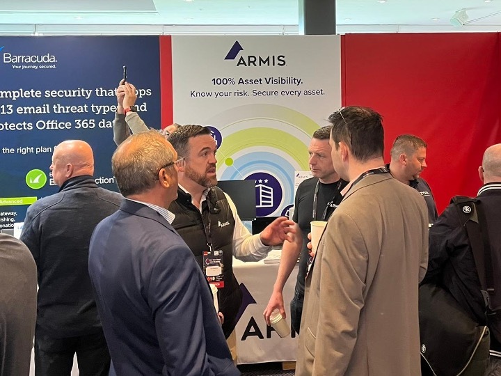 ArmisSecurity's tweet photo. Today, #Armis participated in Renaissance’s annual Cyber Data & Compliance Expo in Ireland. Desiree Lee, Armis #CTO for Data, presented on both #OT & #Healthcare. Questions about #cybersecurity & #cyberwelfare? Armis can help: https://t.co/mcKBY5mXe2
#Security #CEXI2022 #ICTTF https://t.co/Hg5EQldnFu