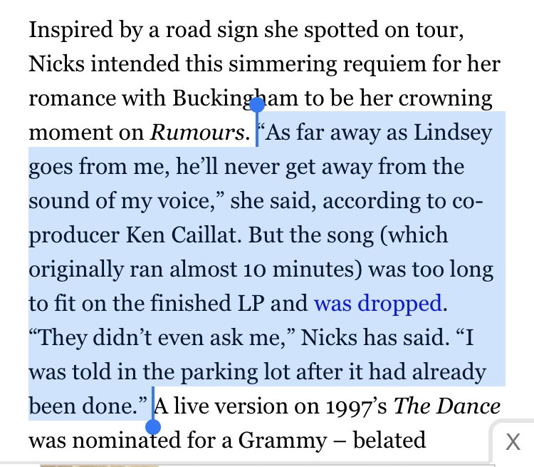 urgent petition for stevie nicks to release silver springs (10 mins version) ‼️‼️‼️