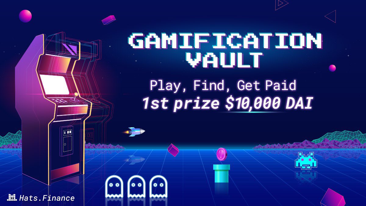 HatsFinance's tweet photo. Excited to announce gamified vaults! Hackers and security researchers can play, find, and earn 👀

Learn about it here 👇🏽 and stay tuned for more details 

https://t.co/hi8YS4SZ2p https://t.co/io8RIcmJmc