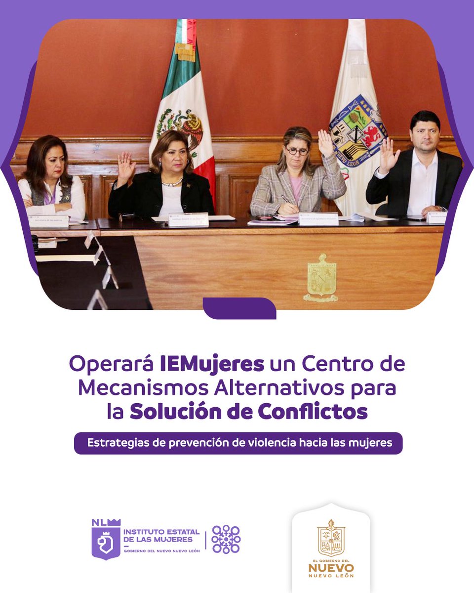 Operará #IEMujeres un Centro de Mecanismos Alternativos para la Solución de Conflictos.

Será una de las 𝐞𝐬𝐭𝐫𝐚𝐭𝐞𝐠𝐢𝐚𝐬 𝐝𝐞 𝐩𝐫𝐞𝐯𝐞𝐧𝐜𝐢𝐨́𝐧 𝐝𝐞 𝐥𝐚 𝐯𝐢𝐨𝐥𝐞𝐧𝐜𝐢𝐚 hacia las mujeres.