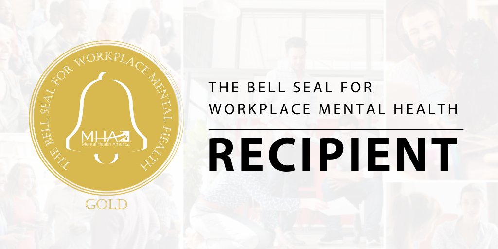 cscpbc's tweet image. We are thrilled to receive the Gold Bell Seal for Workplace Mental Health from @MentalHealthAm !! Learn more about our efforts to create a mentally healthy workplace here: cscpbc.org/news/csc-recei… #cscpbc #HealthySafeStrong