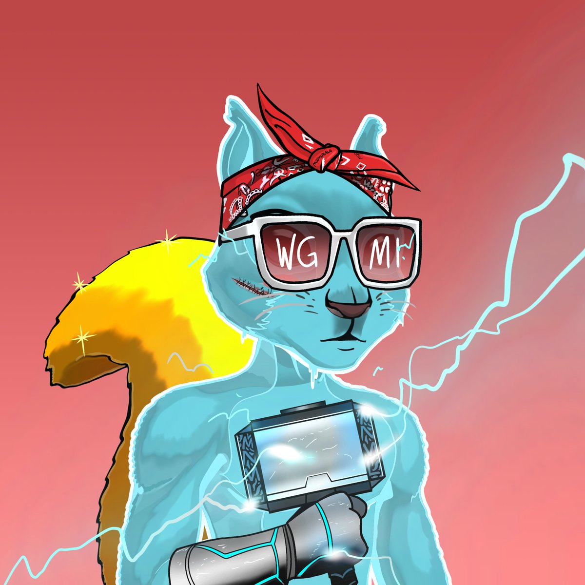 Moonimals's tweet photo. 🐯 x 🐿️

We're excited to have another giveaway with our OFFICIAL PARTNER, @TheKingTigerz! We will be giving 1 random Moonimals #NFT and 10 TKT WL Spots! 🥳

To join:
👑 Follow @TheKingTigerz &amp; @Moonimals  
👑 Like &amp; RT
👑 Tag 3 #CNFT whales 🐳

Ends in 48hrs.⏳

#CNFTGiveaways https://t.co/9gkVLNdZif