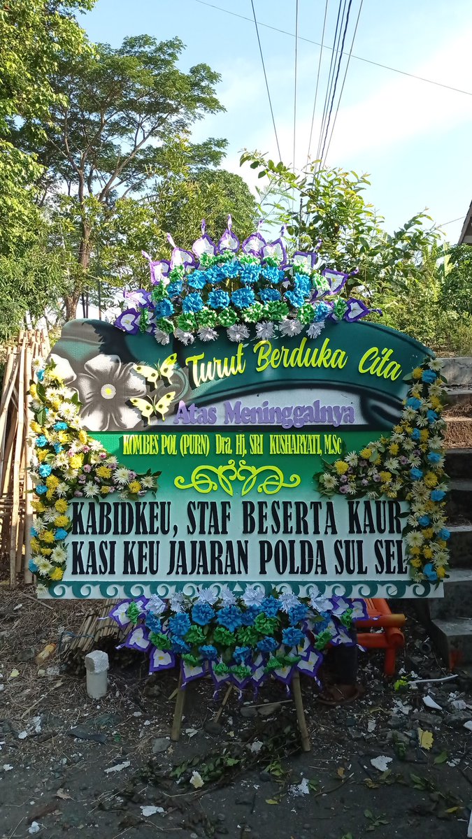 TokoBungaBoja's tweet photo. TOKO PAPAN BUNGA BOJA KENDAL 24 JAM || 082298810064

ORDER KLIK LINK DI BAWAH
https://t.co/imJvWz32NU

Tlp 082298810064

Area pengiriman
#boja #kendal #sukorejo #kaliwungu #patebon #weleri #ungaran #bandungan #gunungpati #semarang #banyumanik #pudakpayung #tembalang #salatiga https://t.co/tW5trMxWsy