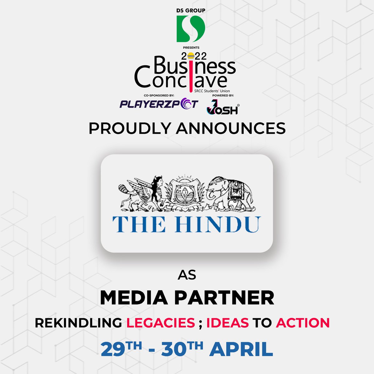 SRCC Business Conclave tweet media
