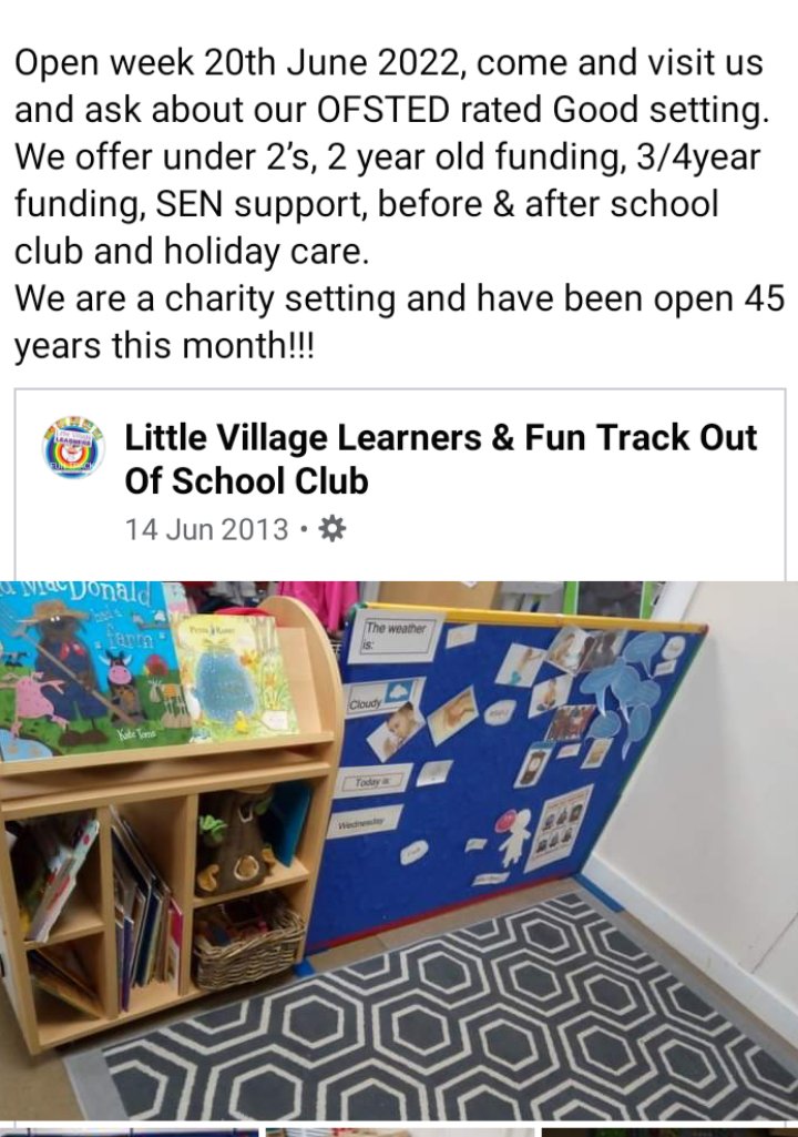RoydPlaygroup's tweet photo. Week commencing Monday 20 June.....open week https://t.co/4JHodvh5U5