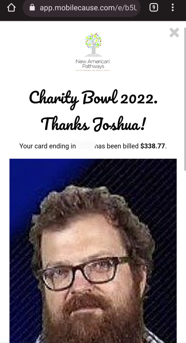 josht92's tweet photo. Yeah, not letting VT lose this one. 330 STRONG, THE @SpiritOfTech !!! #CharitibundiBowl https://t.co/VVZIxlpo2y
