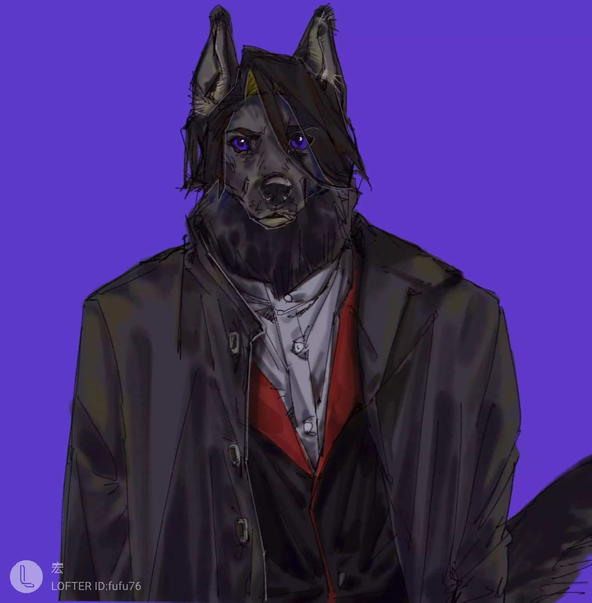 #仮面ライダー #illustration #furry #procreate #sketch
Build!