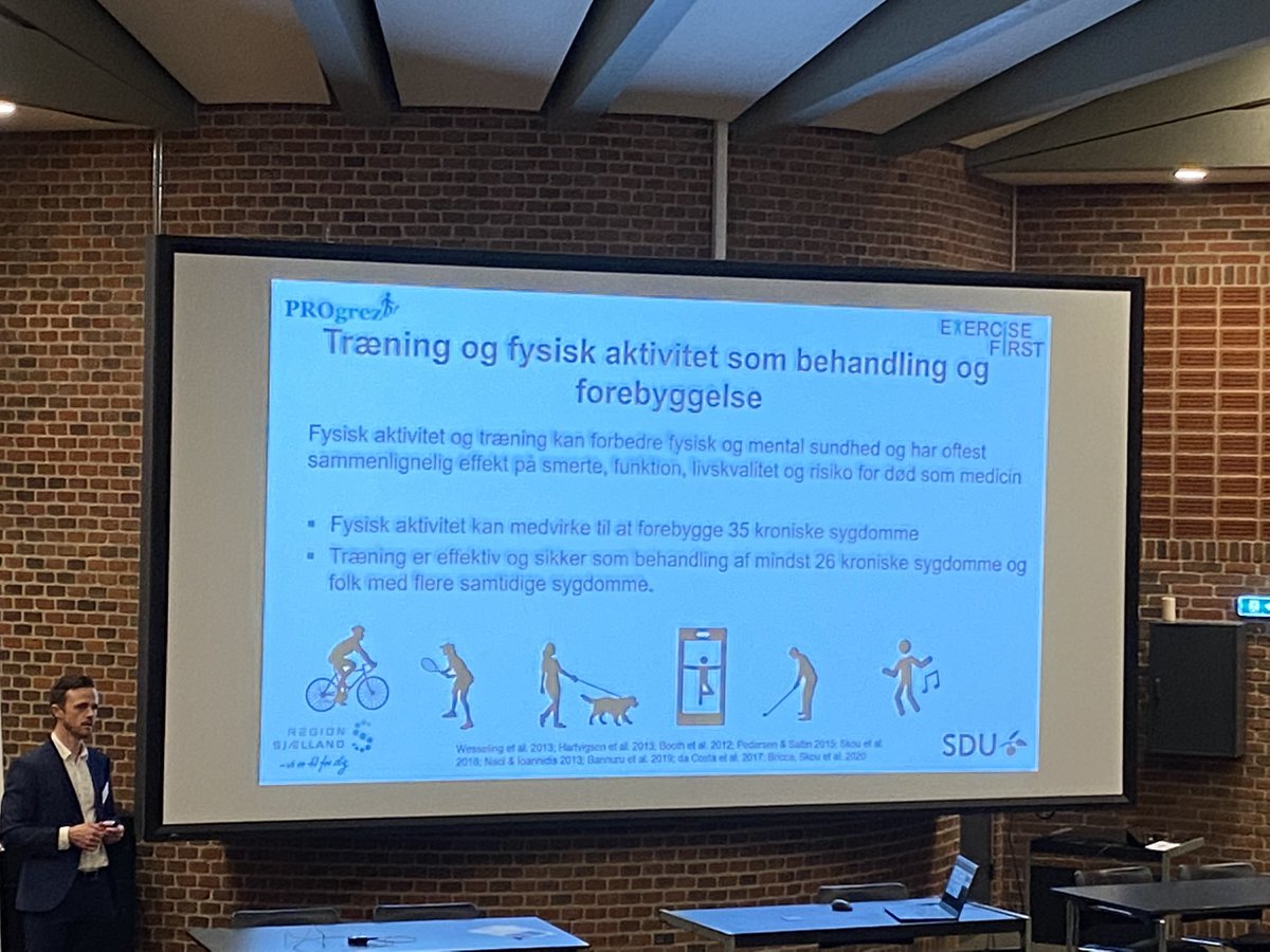 The 1st Exercise First conference 2022🇩🇰 Much has been done, more yet to do implementing meaningful physical activity as a natural part of everyday life. Thank for the energy booster🙌