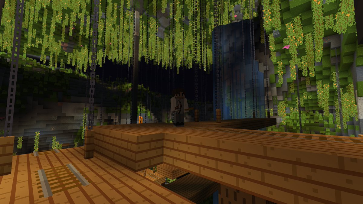 you and your third @ have to explore the new caves in minecraft 👇