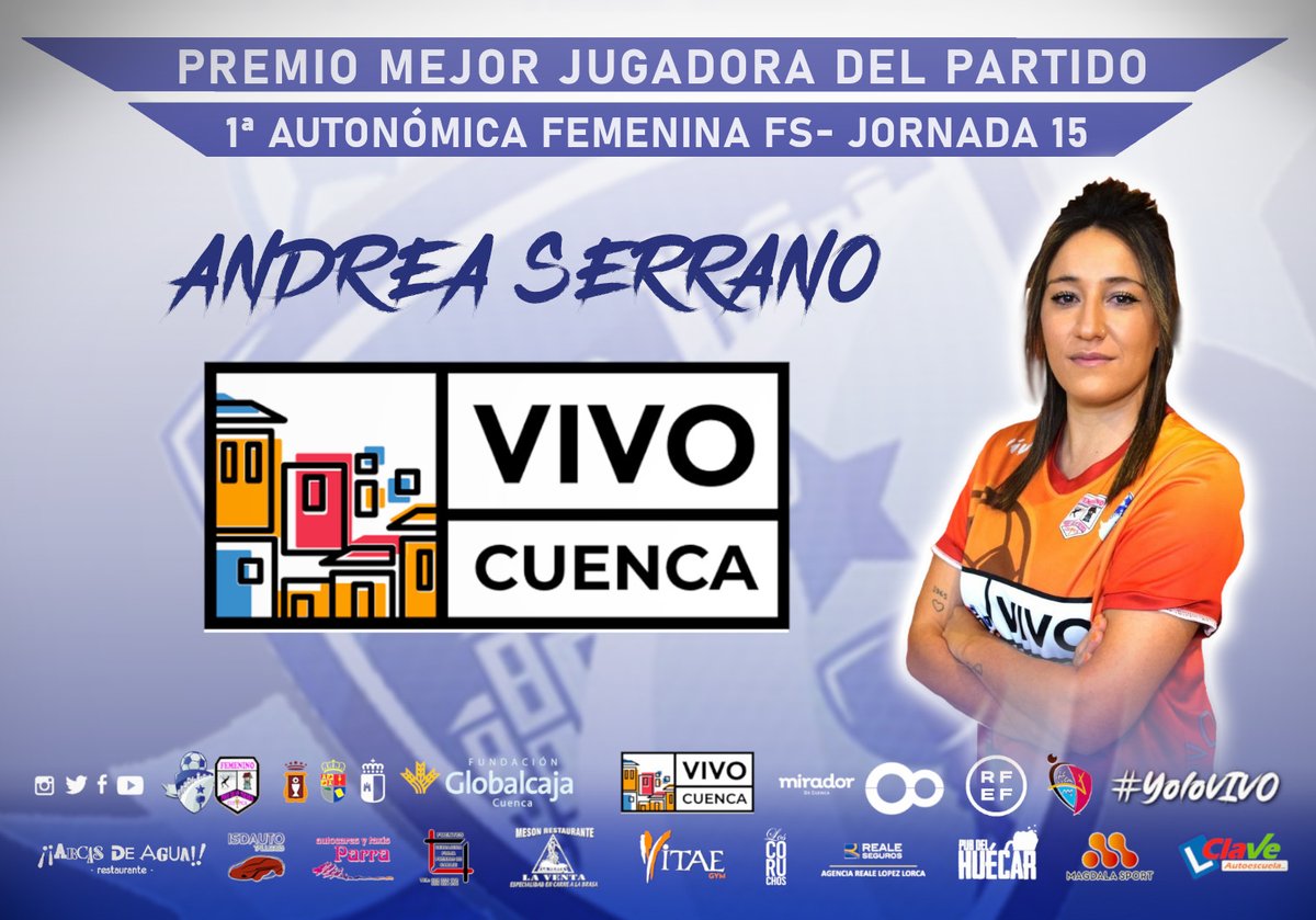 fsvivocuenca's tweet photo. #MVPSVIVOCUENCA

¡Estos son los jugadores destacados de la jornada pasada!

🏆 @citroencuenca - @ivi112
🏆 VivoCuenca - Andrea Serrano
🏆 @F_Globalcaja_CU - Daniel Blanco
🏆 @CCMiradorcuenca - Pablo Cuevas 

#YoloVIVO https://t.co/4ALBa45zXm