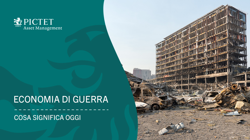 Il conflitto russo-ucraino porta al centro temi propri dell’economia di guerra, come rallentamento economico, inflazione, razionamento dell'energia. Scopri di più su #PictetPerTe ➡️ bit.ly/TW_Economia_Gu…