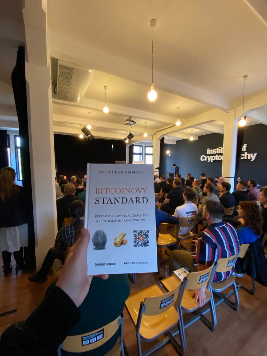 Bitcoin Mining (@btcmininginfo) on Twitter photo Wondering what we get up to in our spare time?
We like to get involved in the Bitcoin community in our hometown of Prague.
This afternoon we are celebrating the launch of <a href="/saifedean/">Saifedean Ammous</a>'s The Bitcoin Standard book which Braiins Publishing has translated into Czech.
Na zdraví🍻 Wondering what we get up to in our spare time?
We like to get involved in the Bitcoin community in our hometown of Prague.
This afternoon we are celebrating the launch of <a href="/saifedean/">Saifedean Ammous</a>'s The Bitcoin Standard book which Braiins Publishing has translated into Czech.
Na zdraví🍻