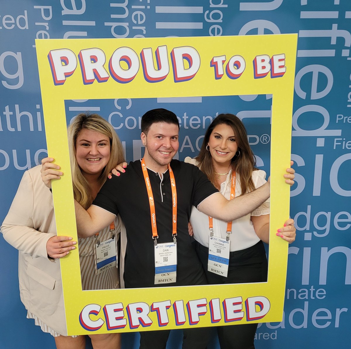 ONCC's tweet photo. Nurses from @WeillCornell having fun at Certification Central! #ONSCongress https://t.co/uhpKPPeeB9