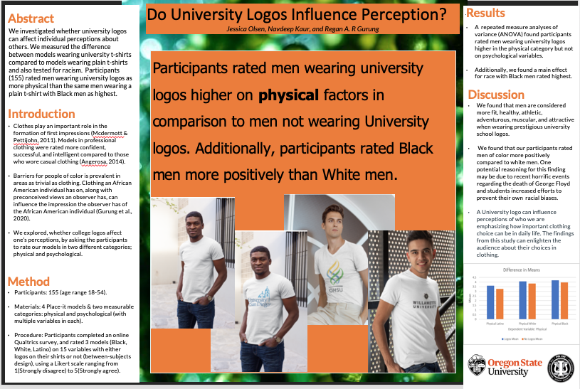 ReganARGurung's tweet photo. Big weekend for the Applied Social Cognition Lab here @oregonstate @PsychScienceOSU @liberalartsosu . We head out to present our research #WPA2022.  Great to talk psychological science. GO BEAVS! Sneak preview here. COME chat. @JoeJSlade @AriannaMStone @StephByers_ @jorgrapentine https://t.co/Wfbw1OGWFJ