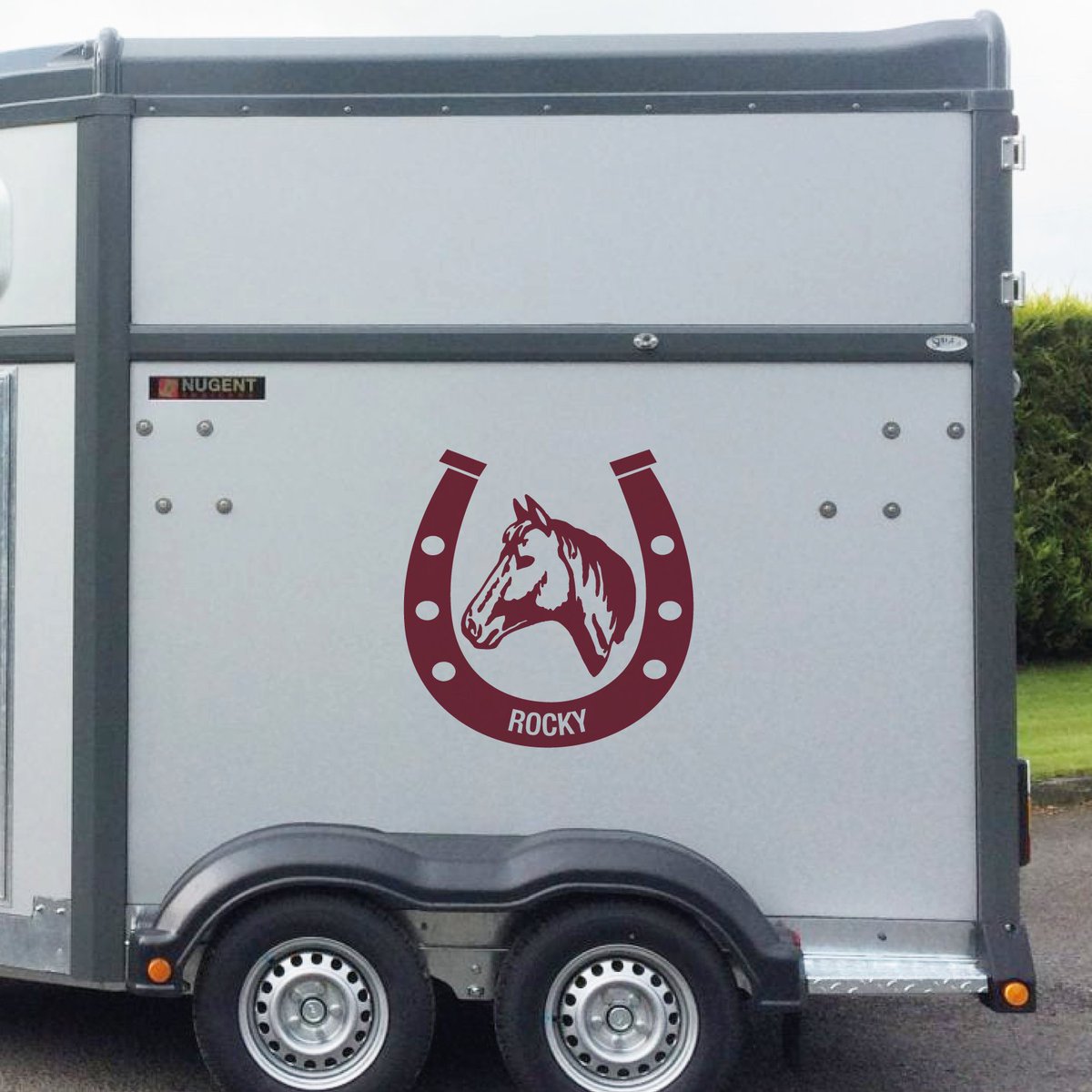 LondonDecal's tweet photo. Personalise your trailer with our Horse Shoe Decal - just select your chosen colour and let us know your Pony's name 🐴

#LondonDecal #Decals #Stickers #Vinyl #Love 
#Inspiration #Horse #Pony #PonyClub #Equestrian https://t.co/3m414dgmO9
