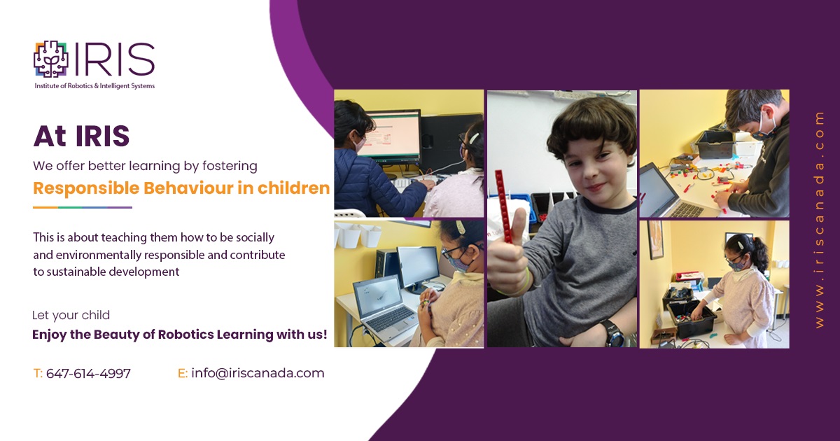 INTELLIGENTROBO's tweet photo. At IRIS, we offer better learning by fostering Responsible Behaviour in children to contribute to sustainable development.
Enroll your child at IRIS to let them enjoy the beauty of robotics learning!
#iriscanada #IrisCanada #irisvalues #robotics https://t.co/kV8HGDmgAu