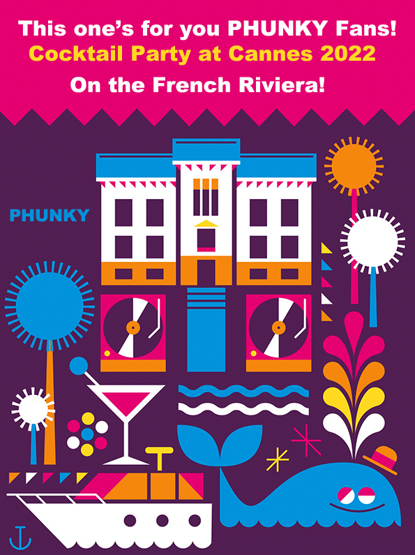 If you're a PHUNKY member or supporter, we want to see you there! We're finalizing the date, and venue which will be announced on our Discord server. 

Time to get PHUNKY y'all 💃🕺🥳

#NFTCommunity #NFT #NFTParty #PHUNKYNFT #Frenchriviera #Cannes2022