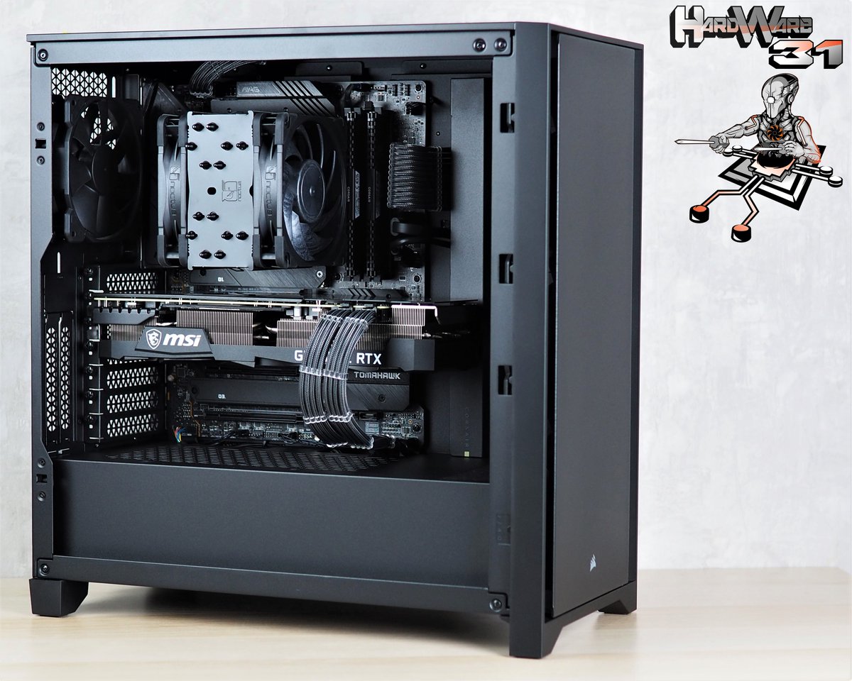 Hardware31AL's tweet image. 🛠“Back in Black !” Montage CORSAIR 4000D🛠

#AtelierH31 
🔧 CORSAIR 4000D
🔧 INTEL Core i5-12600K
🔧 MSI MAG Z690 TOMAHAWK 
🔧 CORSAIR Vengeance LPX
🔧 MSI RTX 3080 VENTUS 3X 
🔧 OCDESIGN Kit rallonges Premium 180°
facebook.com/Hardware31AL/p…

@CORSAIRFRA | @OCDesign2 | @msigaming
