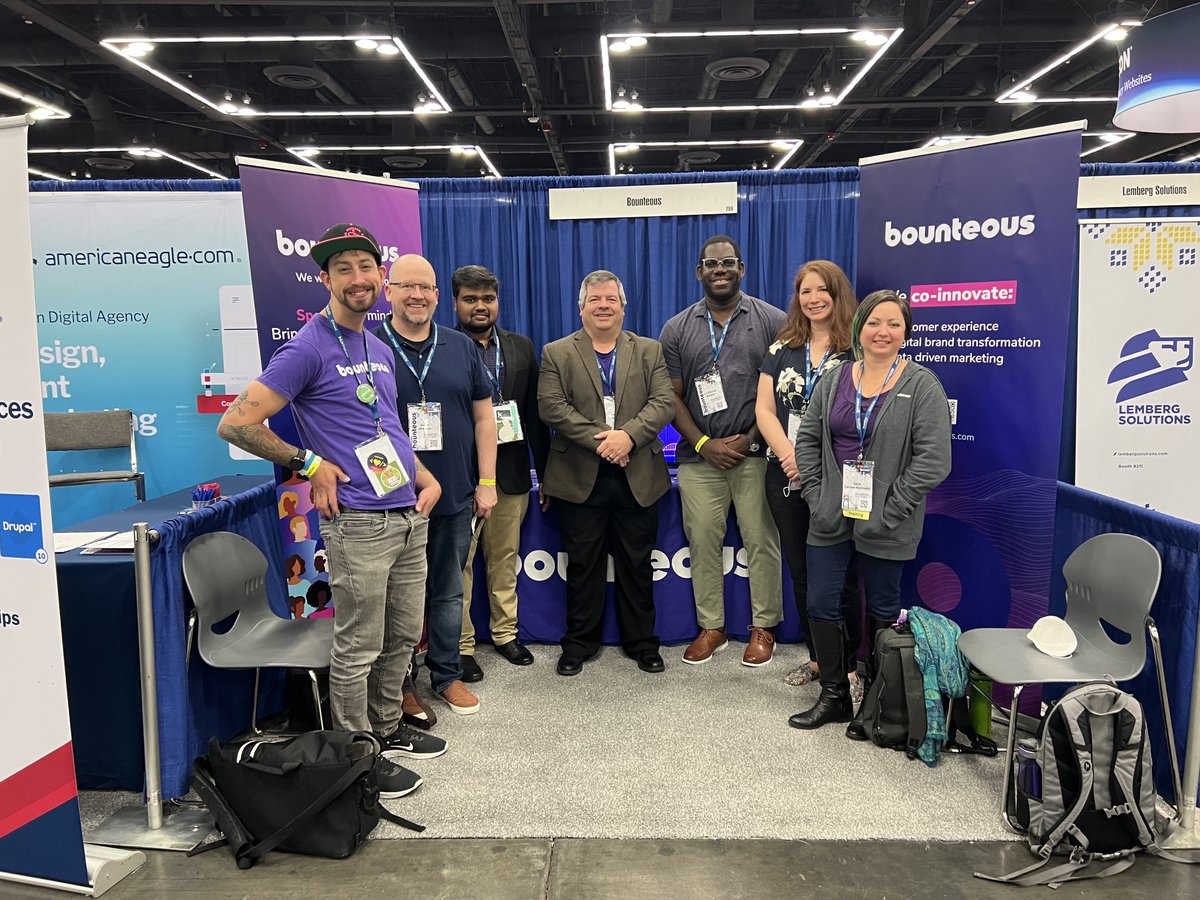 Bounteous Drupal tweet media