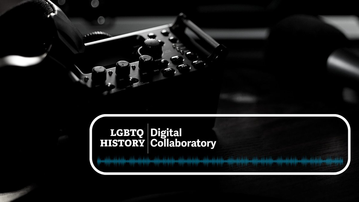 UofTDHN's tweet image. Meet the LGBTQ Oral History Digital Collaboratory, headed by Prof. Elspeth Brown and based at the University of Toronto! #DayofDH2022 #DiversityinDH