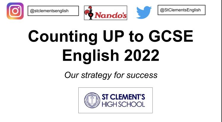 StClementsEng's tweet photo. We are looking forward to welcoming lots of our Year 11 parents this evening @StClements to share our plans to support our students in their exams @WNAT_Home #StCPRIDE #classof2022 #countingup https://t.co/90xQrn7On3