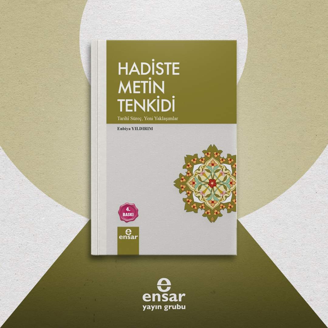 ademsaydan's tweet photo. "Hadiste Metin Tenkidi"
-Enbiya Yıldırım
Elinizdeki kitap, hadislerin sonraki kuşaklara sağlıklı bir şekilde aktarılması yönünde İslâm bilginlerinin harcadıkları çabayı ana hatlarıyla ortaya koymaktadır.
#ensaryayıngrubu #ensarneşriyat #ensarkitap #hadis #yorum #hzmuhammed https://t.co/Pz2t9W3EAn