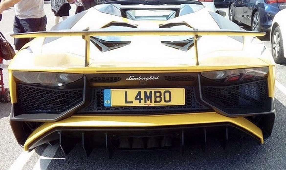 IndividualPlate's tweet image. Happy Birthday 🍾 #Lamborghini