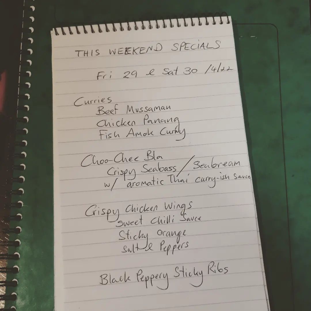 tanblondin's tweet photo. Hi Everyone,

** 💥🔥 This Weekend Specials 🍲🍜
------------------------------------------------------------

2022 04 28 This Weekend's Specials - Please follow the link to see full details https://t.co/5RvAaBXp5g https://t.co/CMpiDyHjfZ