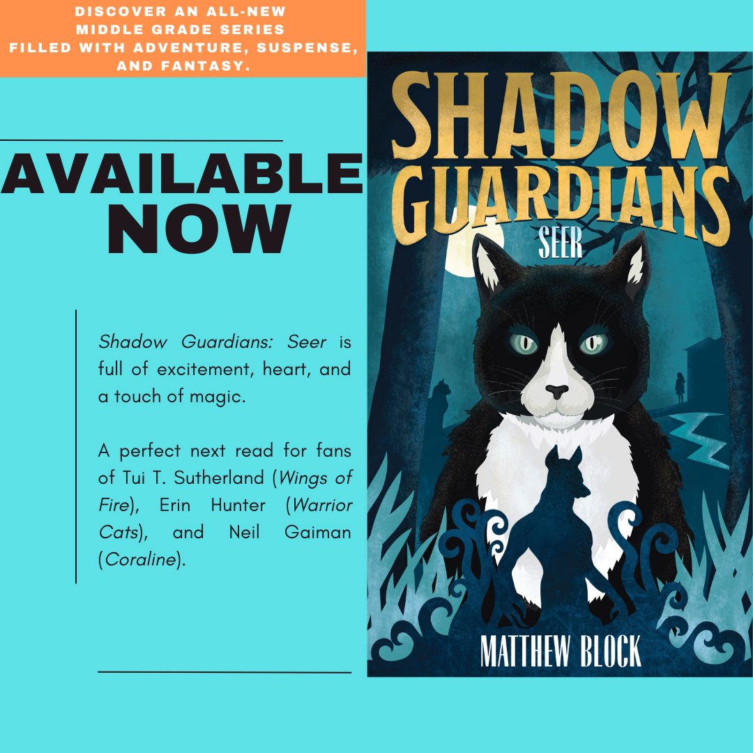 SHADOW GUARDIANS: SEER is finally here! Please pick up a copy and let me know what you think. mybook.to/SG1 Available in Kindle, Kindle Unlimited, and paperback.