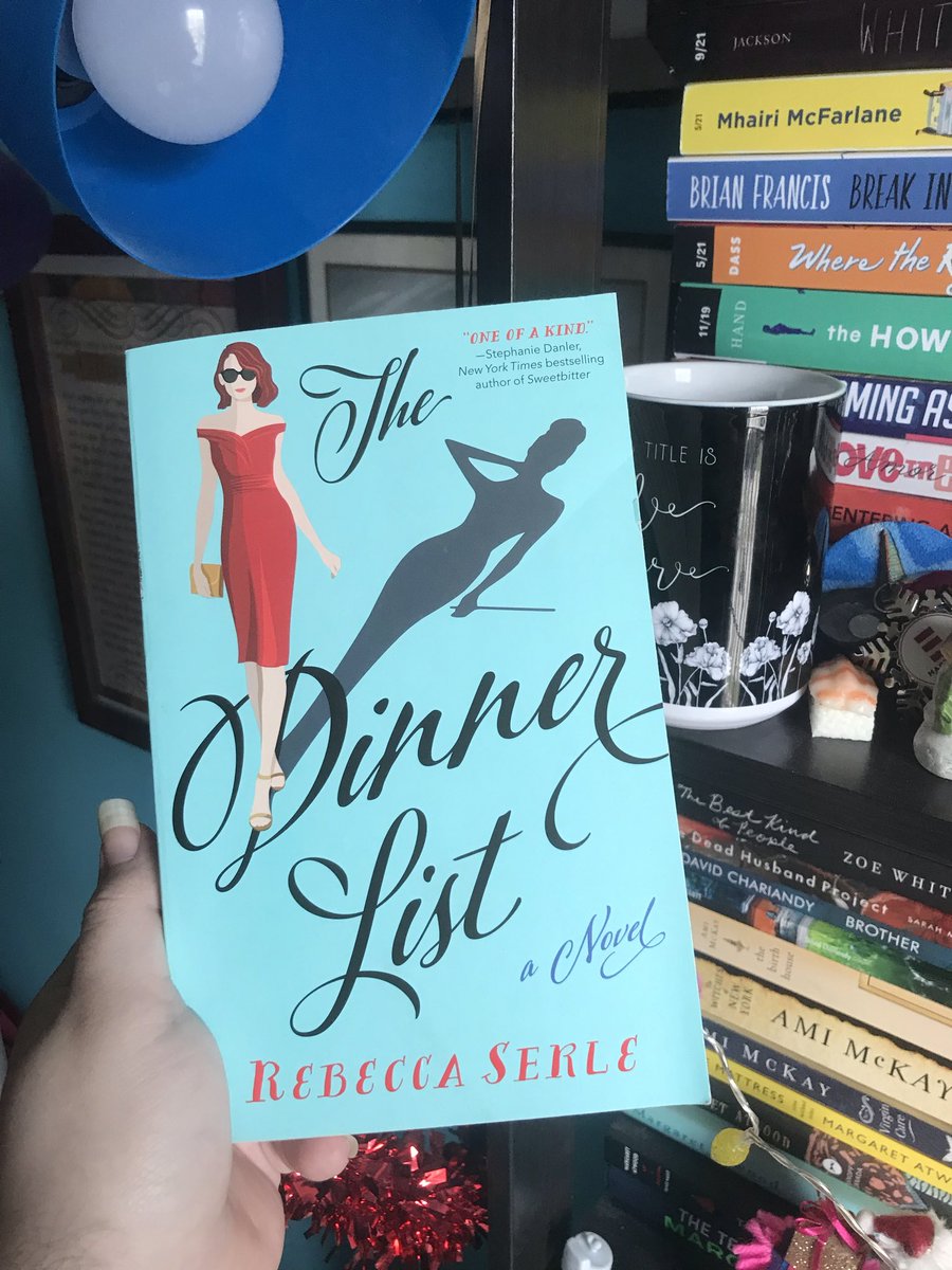 markedwithanm's tweet photo. Book # 47 of 2022:
This one was a surprise. I loved the concept and the twists in it!
#BookTwitter #AmReading #TheDinnerList #RebeccaSerle #MagicalRealism #BookRecommendations #BookTwt #BookTalk https://t.co/Ig1H0UCCLL