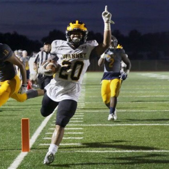 VianneyFootball's tweet photo. Congrats to Vianney HS alum @Kyrenwilliams23 on making it this far. Kyren will participate in this weekends NFL draft and will have the opportunity to play football at the highest level. Kyren is a great example of what it means to live #TheGoldenStandard https://t.co/7maI5oRJUq