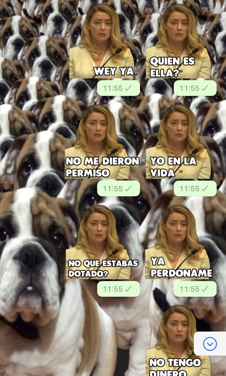 Todos los stickers con y sin movimiento del juicio entre Amber Heard y Johnnny Depp (incluido donde hace Popo 😛) en el mejor grupo de stickers para WhatsApp: chat.whatsapp.com/LxkWKTMFvRsFhf…