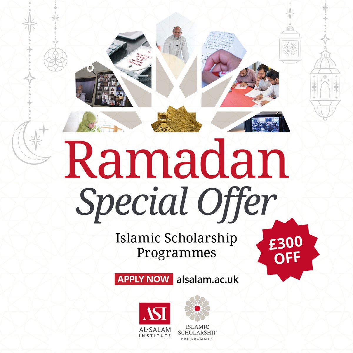 UCL Islamic Society (@uclisoc) on Twitter photo Are you looking to study the foundational sciences of the religion? Do you want to connect with the Qur'an on a deeper level through studying Arabic?
Study part-time with <a href="/OfficialASI/">Al-Salam Institute</a> under leading academics and traditionally-trained scholars from anywhere in the world! Are you looking to study the foundational sciences of the religion? Do you want to connect with the Qur'an on a deeper level through studying Arabic?
Study part-time with <a href="/OfficialASI/">Al-Salam Institute</a> under leading academics and traditionally-trained scholars from anywhere in the world!