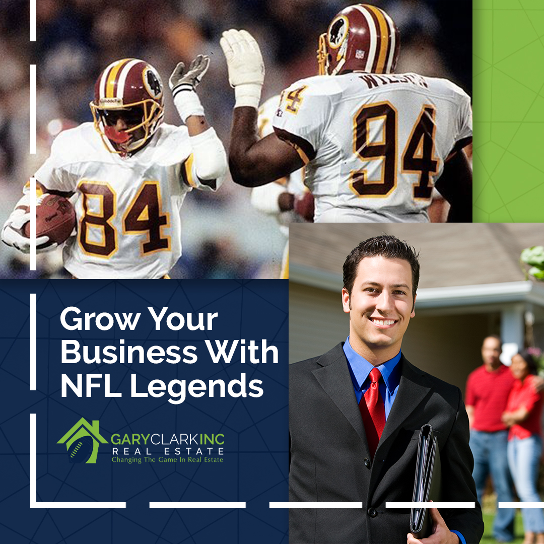 Ready to grow your real estate or mortgage brokerage? Connect with NFL fans who are looking to buy, sell or refinance their homes by partnering with NFL Legends! Text (571) 314-5753 to get started.