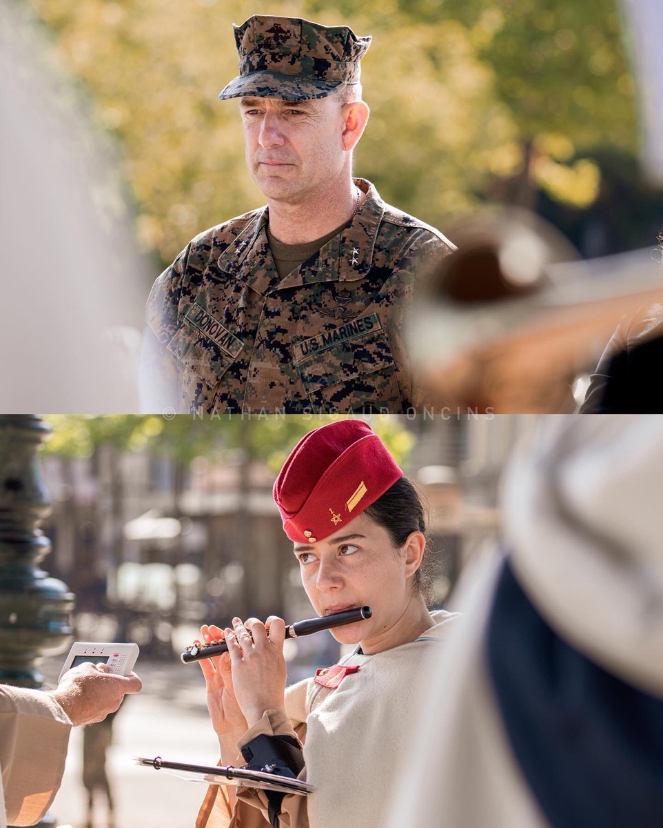 nsophotographe's tweet photo. 🇫🇷🇺🇸 C’est sur la prestation de différents airs interprétés par la fanfare du @1erspahis de Valence, qu’a été accueilli le général Francis L. Donovan, aux commandes de la 2e division du corps des Marines des États-Unis (@2dmardiv). 

#USMC #2dMarDiv #1erRS #spahis https://t.co/NuOB5kbwhP
