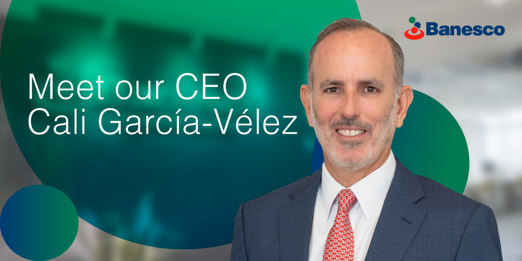 We are thrilled to have Cali behind the wheel as Banesco USA travels onto our next phase of serving our local communities. 

Please join us in giving a warm welcome to this esteemed member of our team.  🎉😃

#NewCEO #BankingTogether #BanescoUSA
